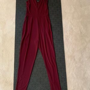 Red jumpsuit